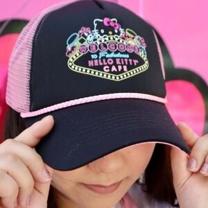 Hello Kitty Cafe Las Vegas Trucker Cap
